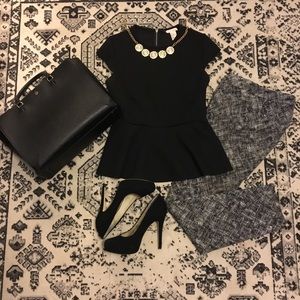 Peplum top